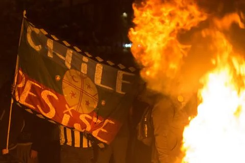 Chile is on track to replace the Pinochet Constitution, Santiago - 25 Oct 2020 Foto stock