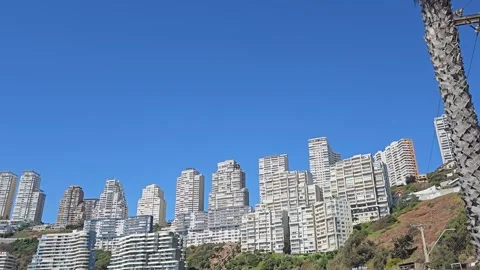 Chile, Viña del Mar – Concón, Reñaca, Coastal Walk [8K] Vídeos de archivo 331545896