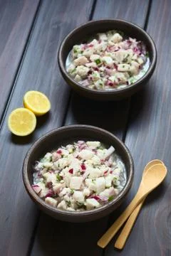 Chilean Ceviche Stock Photos