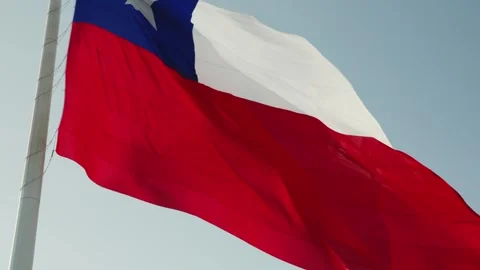 Chilean flag, Arica Stock Footage 251242087