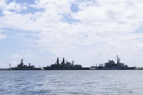 Chilean Naval Activity Stock Photos