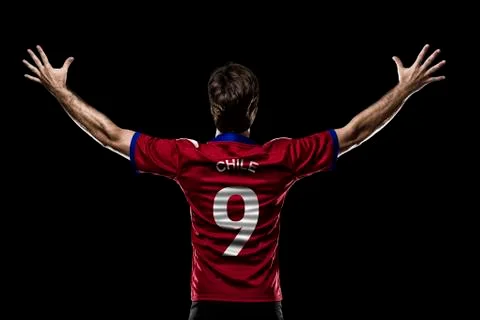 Chilean soccer player Stock Photos