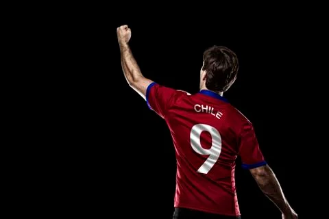Chilean soccer player Stock Photos