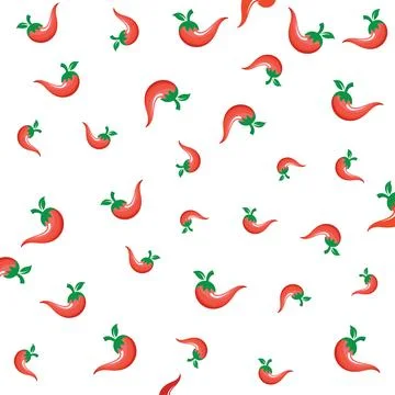 Chili background  vector illustration design Stock Illustration