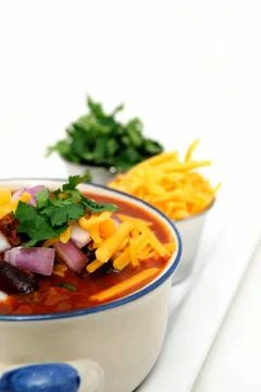 Chili beans Stock Photos