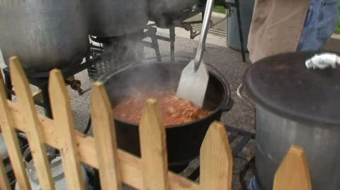 Chili Cooking Stock Footage 582824