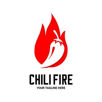 CHILI FIRE VECTOR Stock Illustration