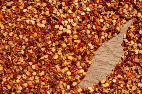 Chili Flake Pattern Background Stock Photos