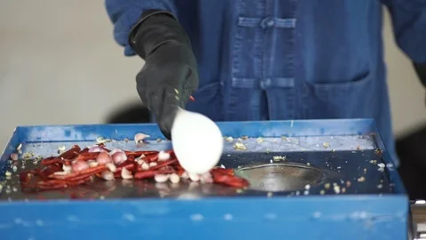 Chili Grinder Stock Footage 126655465