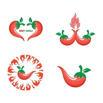 Chili icon vector illustration design Stock Illustration
