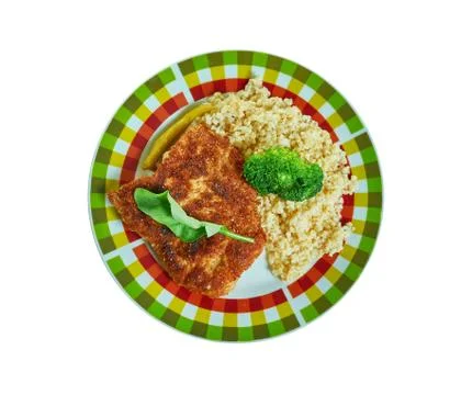 Chili Lime Cod Fillets Foto stock