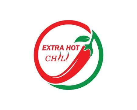 Chili logo vector template design Stock-Illustration