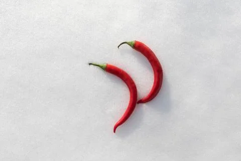 Chili outside Stock Photos