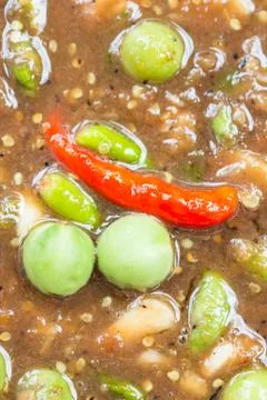 Chili paste Stock Photos