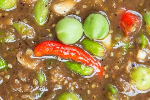 Chili paste Stock Photos