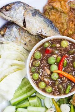 Chili paste Stock Photos