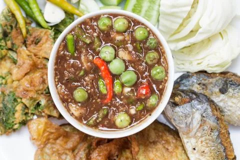 Chili paste Stock Photos