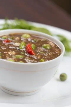 Chili paste Stock Photos