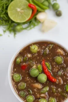Chili paste Stock Photos