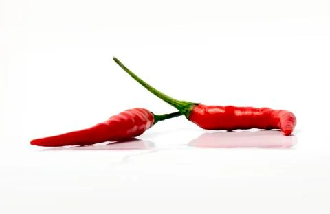 Chili pepper isolated on a white background Stock Photos