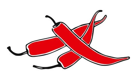 Chili pepper red Stock Illustration