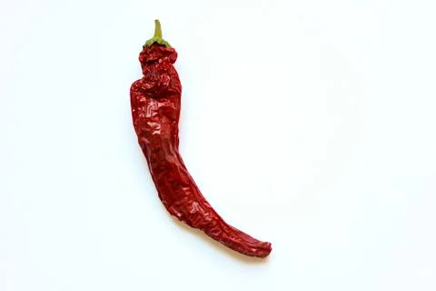 Chili pepper on a white background Stock Photos