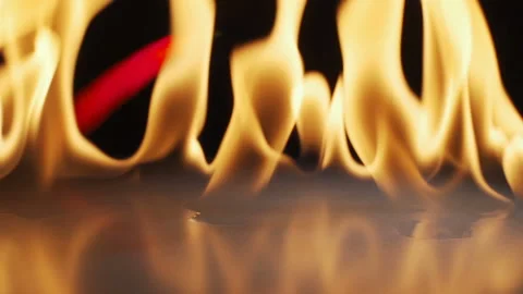 Chili Peppers Falling down in Slow Motion. Video stock 103140675