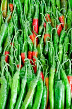 Chili peppers Stock Photos