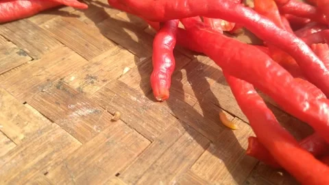 Chilies Stock Footage 289912188
