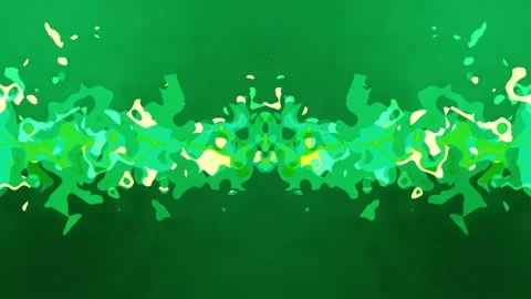 Chill Beat Green Abstract Background 4K Loop Stock Footage 240042434