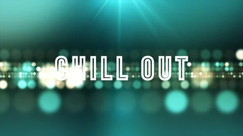 Chill Out Text Animation 動画素材 66112762
