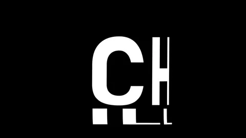 Chill Warp Text Animation Stock Footage 314998241