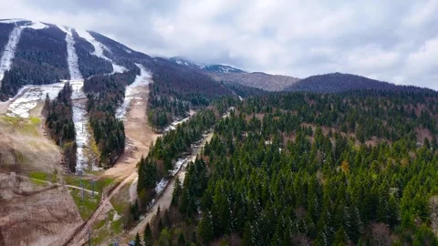 Chilled Silence from Above Stock Footage 306906223