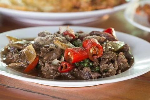 Chilli beef Stock Photos