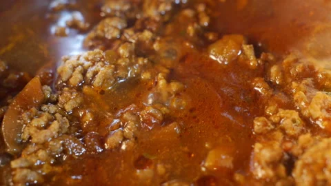 Chilli Con Carne Close Up Stock-Footage 148691473