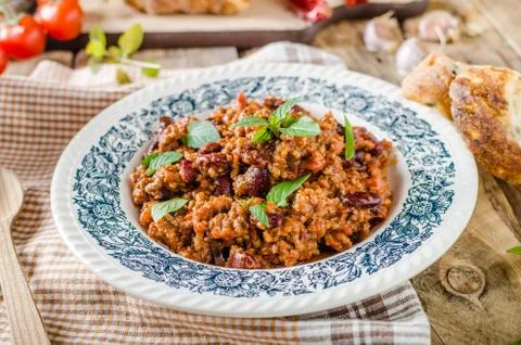 Chilli con carne Stock Photos