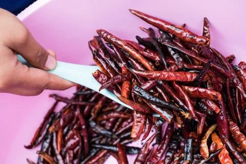 Chilli dry Stock Photos