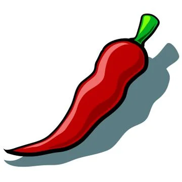 Chilli Stock Illustration