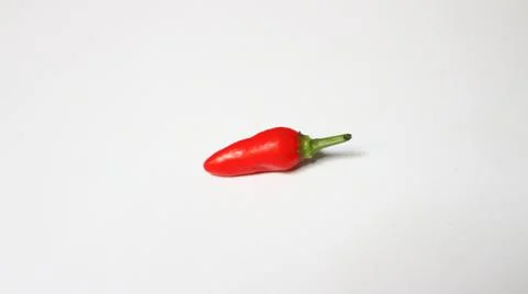 Chilli isolated on white background Stock Photos
