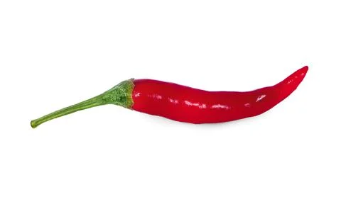 Chilli isolated on a white background Stock Photos