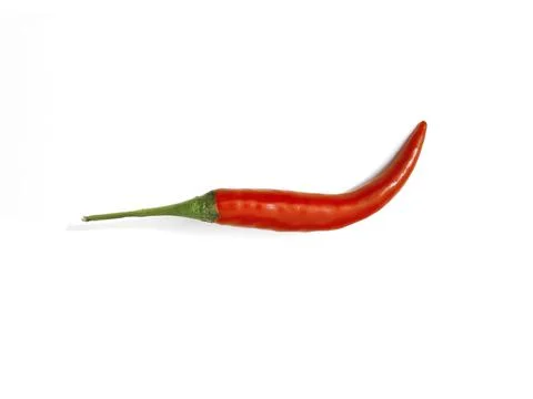 Chilli isolated on white background Stock Photos