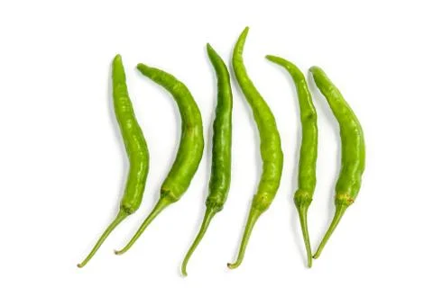 Chilli pepper isolated Stock Photos