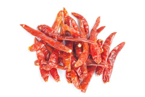 Chilli pepper isolated Stock Photos