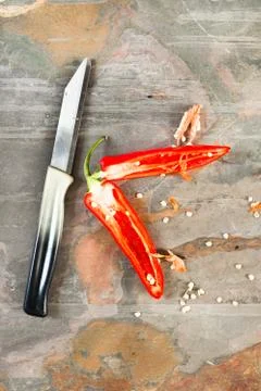 Chilli pepper Foto stock