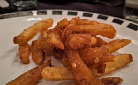 Chilli-potato Foto stock