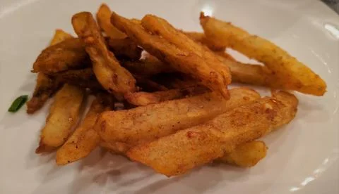 Chilli-potato Foto stock