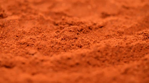 Chilli powder background video (loopable) Stock Footage 33757106