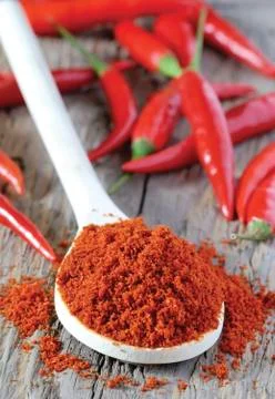 Chilli powder Stock Photos