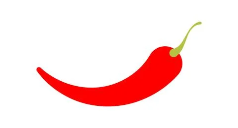 Chilli, Red Chili, Dry Chilli, Illustration Chili for clip art Stock Illustration