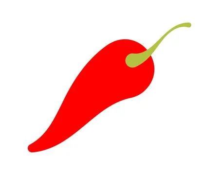 Chilli, Red Chili, Dry Chilli, Illustration Chili for clip art Stock Illustration